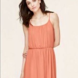 BRAND NEW strappy cotton dress by LOFT